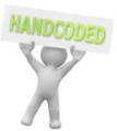 Hand Coded logo