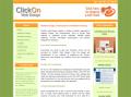 ClickOn Web Design logo