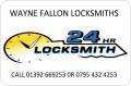 WAYNE FALLON LOCKSMITHS logo