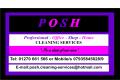 POSH Cleaning Services logo