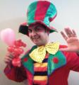 Children's Entertainer Magician Balloon Modeller Face Painter Clown London CRB logo