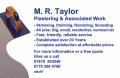 M. R. Taylor Plastering & Associated Works image 1