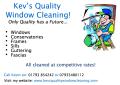kev's quality window cleaning logo