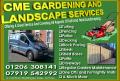 cme garden and landscaping logo