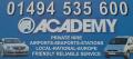academy private hire logo