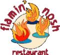 Flamin nosh logo