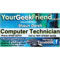 YourGeekFriend computer repair Gloucester logo