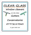 Clear Glass Window Cleaners logo