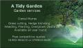 A Tidy Garden- Garden maintenance logo
