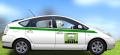 Lets Go Green Cabs logo