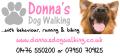 Donnas Dog Walking logo