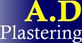 Plasterer in Blackpool | AD Plastering logo
