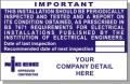 tradewell electrical labels image 3