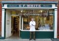 G.F.White Traditional Family Butchers logo
