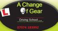 A Change of Gear Driving School logo