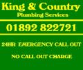 King & Country Plumbing Services logo
