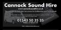 Cannock Sound Hire logo