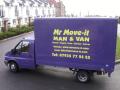 Mr Move-it.  Man and Van logo
