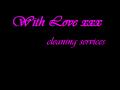 With Love Cleaning Services logo