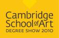 Cambridge School of Art Degree Show 2010 logo