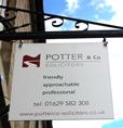 Potter & Co Solicitors logo