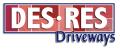 Des Res Driveways logo