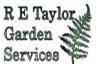 R E Taylor Garden Services logo