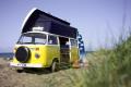 VW Campervan Hire, unusual holiday accommodation with O'Connors Campers logo