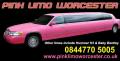 PINK LIMO HIRE WORCESTER image 2