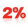 2 Percent Inspiration Web Design logo