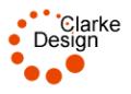 Clarke Design logo