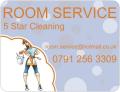 Room Service 5 Star Cleaning logo