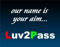Luv2pass Driving School logo