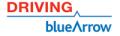 Blue Arrow Driving logo