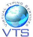 Virtual Typing Services logo