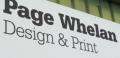 Page Whelan Design and Print logo