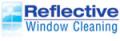 Reflective window cleaning and services logo