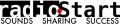 RadioStart  "Sounds, Sharing, Success" logo