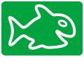grinning fish home IT services logo