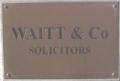 Waitt & Co Solicitors logo