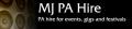 MJ PA Hire logo