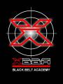 An Xtreme Black Belt Academy logo