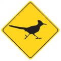 Road Runner Transport - Man with a van service logo